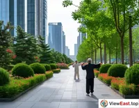 Street Park Urban Serenity