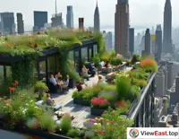 Rooftop Garden Greenery in the Sky