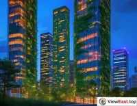 Green Skyline Vertical Forest of the City