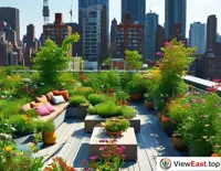 Green Rooftop Spaces in the City