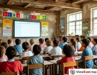 Modern Rural Classroom
