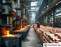 Factory Resource Recycling New Life for Scrap Metal