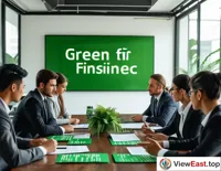 Green Finance Meeting Discussing Sustainable Development