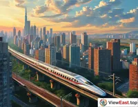 High-Speed Train and City Coexistence