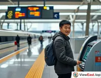 Smart Self-Service at High-Speed Train Station