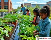 Green Campus with Rooftop Garden